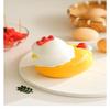 Chicken Toothpick Box Rustproof Anti-Scald Dessert Salad Fork Decorative Fork Toothpick With Holder