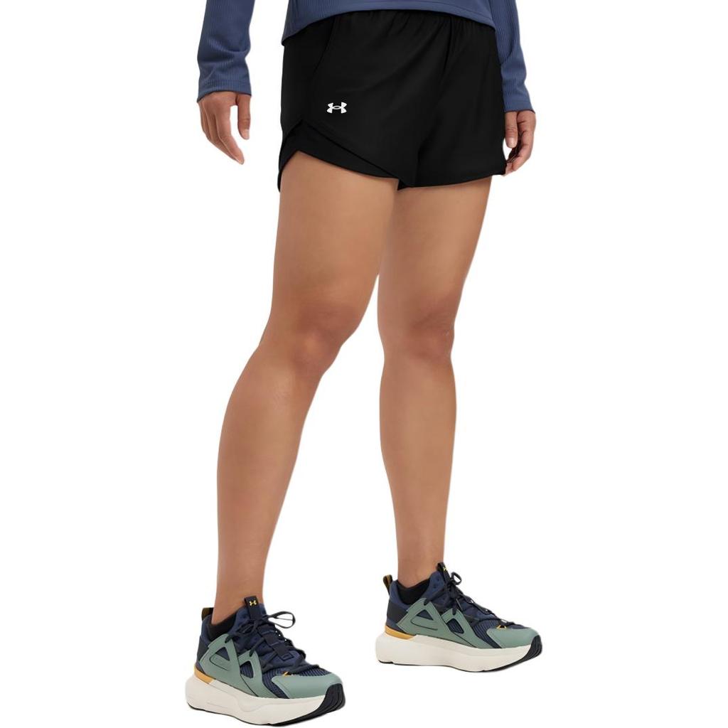 Under Armour Tech Play Up Lightweight Training Shorts Women Shorts Black 1390379-001