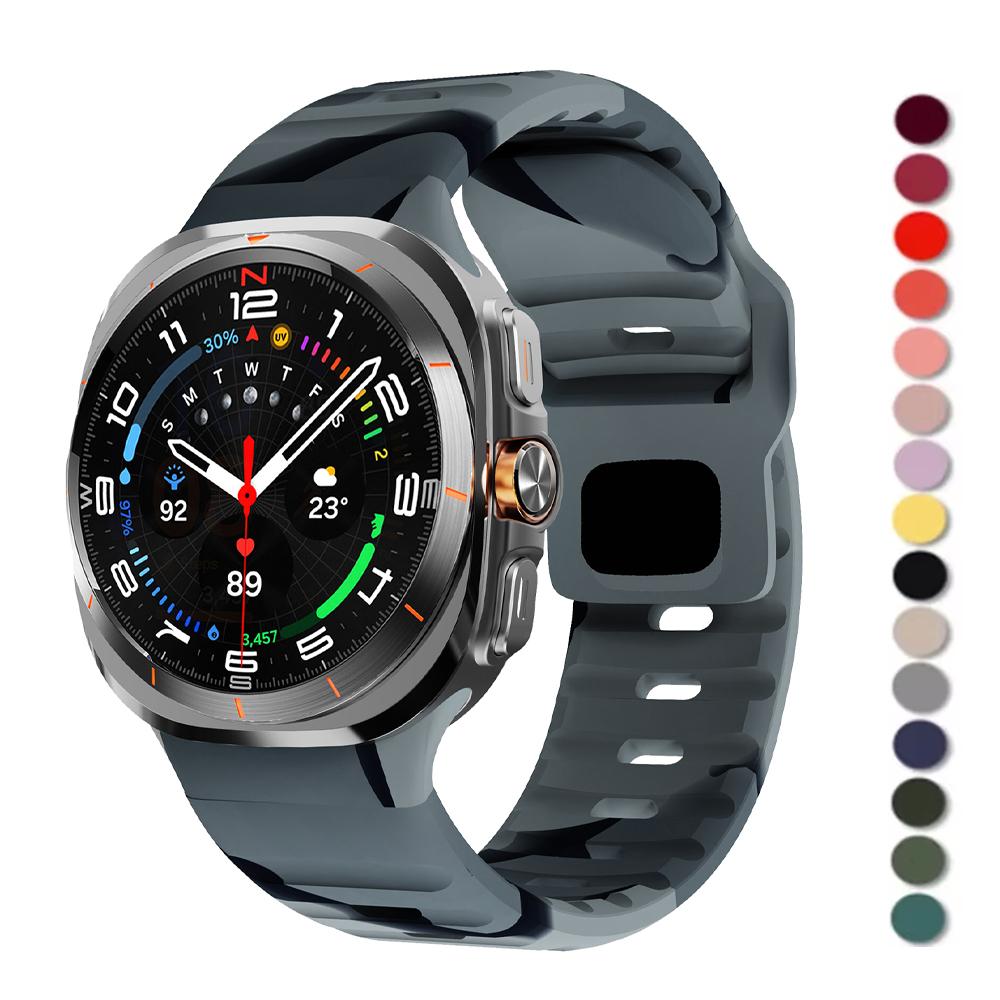 Für Samsung Galaxy Watch Ultra Armband 47mm Zubehör Armband Gürtel Sport Silikon correa Armband Galaxy Watch 7 8 ultra Band