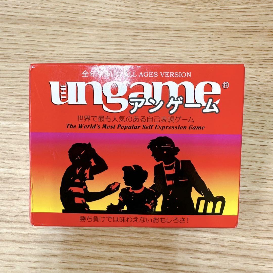 

[USED] Ungame (Japanese version, out of print) Board game, Card game, Psychology