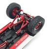 Front Rear Axle Foot Pedals Pull Rod Suspension Frame Rudder Base for WPL 1/16 C64 Toyota RC Crawler Car Metal Upgrade Parts