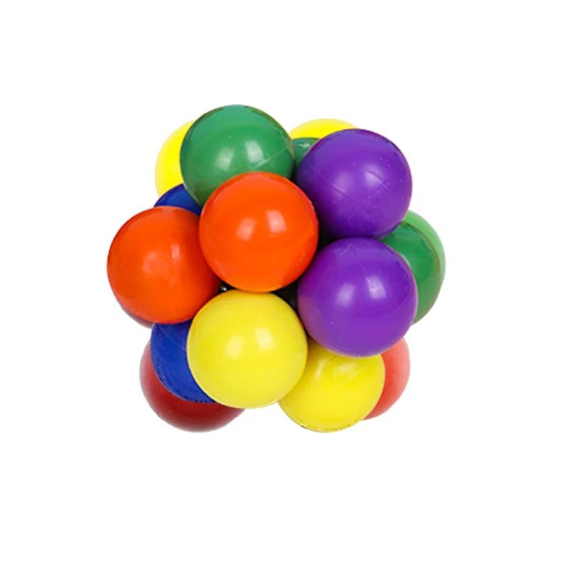 

Креативна іграшка-непосида Іграшка для дорослих, дітей, засіб для зняття стресу Еластичний різнокольоровий м’яч Декомпресійний м’яч Різноманітні м’ячі для стискання з бісеру