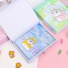 Diary Notebook with Lock Cute Pattern Smooth Writing Creative Password Book Cartoon Diary Child Gift