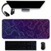 Vórtice de Línea Abstracta Morada Alfombrilla Antideslizante para Ratón Alfombrilla para Teclado y Ratón Alfombrilla para Ordenador Portátil Accesorios de Escritorio Alfombrilla para Consola de Juegos oficina
