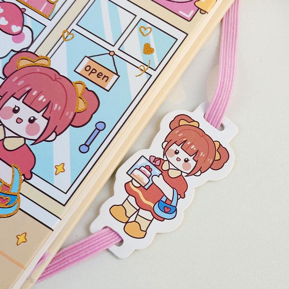 Cute Creative A6 Grid Notebook - Small, High-Value Banded Diary