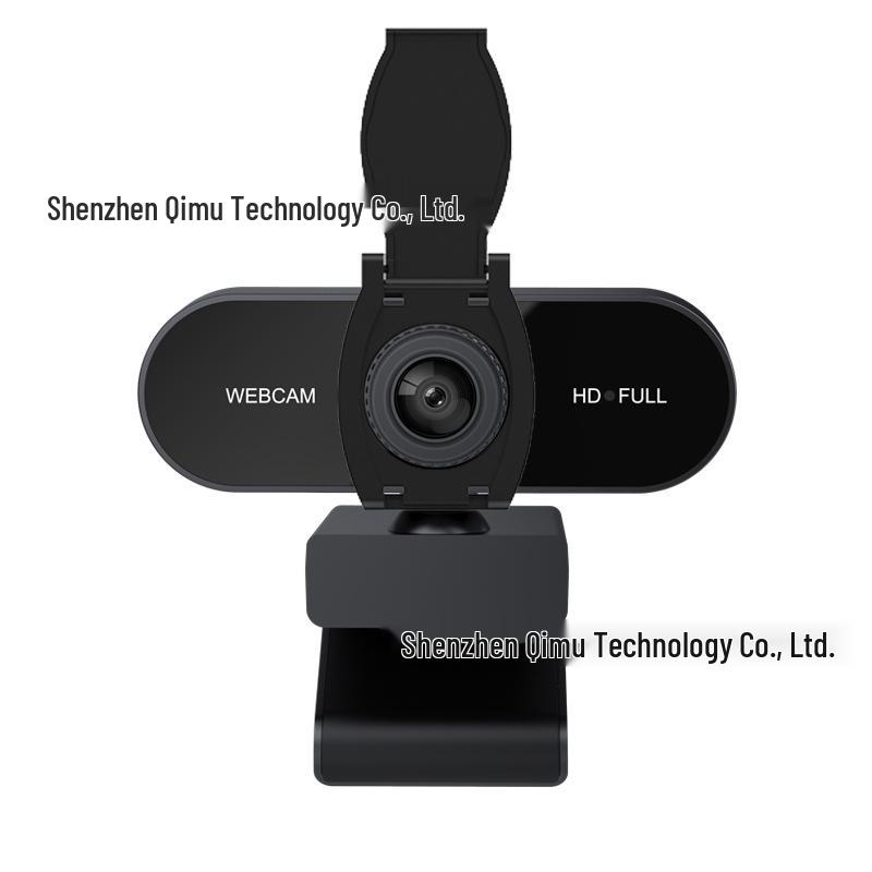 

1080P HD Camera with Microphone & Lens Cover (CE, ROHS, FCC Certified)