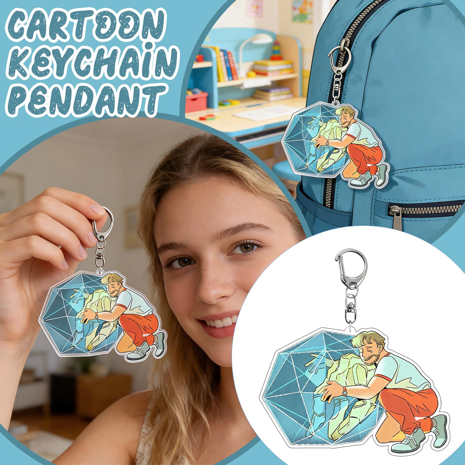 

A 5cm Movie-themed Keychain, Perfect As A Gift For Family And Friends One Size