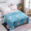 Flannel Summer Blanket Home Sofa Double-Sided Blanket Office Nap Blanket
