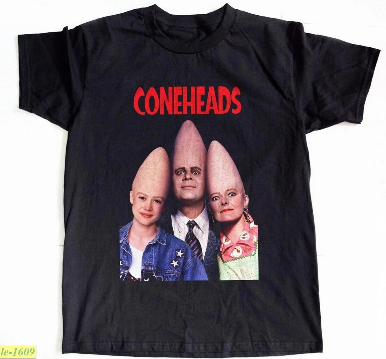 Coneheads Movie Promo 1993 Black Unisex T-shirt, Size S-5XL S