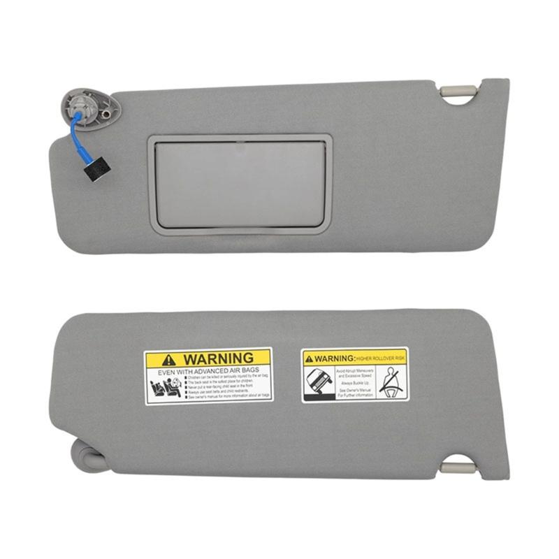 Direct Fit Interior Sun Visors Panel Assembly 83280TG7A12ZA, Gray Mirror Cover,83280TG7A12ZB Repair Part