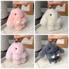 @@@ LATEST HOT Keychain Playthings Faux Angora Rabbit Plush Rabbit Pendant Dead Rabbit Keychain Pouch Hanging Ornament Various
