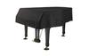Alps Grand Piano Fire Retardant Association for Steinway Made In Black Moire Pattern Cover, Certified, G-KM, M-type, Japan,