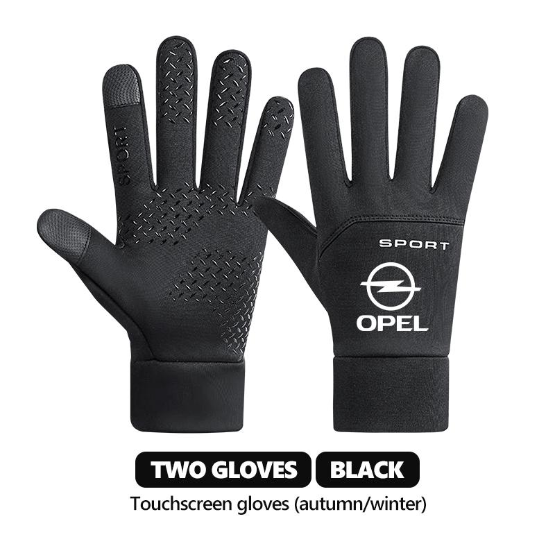 

Car Gloves Non-slip Racing Gloves Touch Screen Moto Biker Gloves For Opel Astra G H J K F Corsa D Zafira B Insignia Mokka Regal