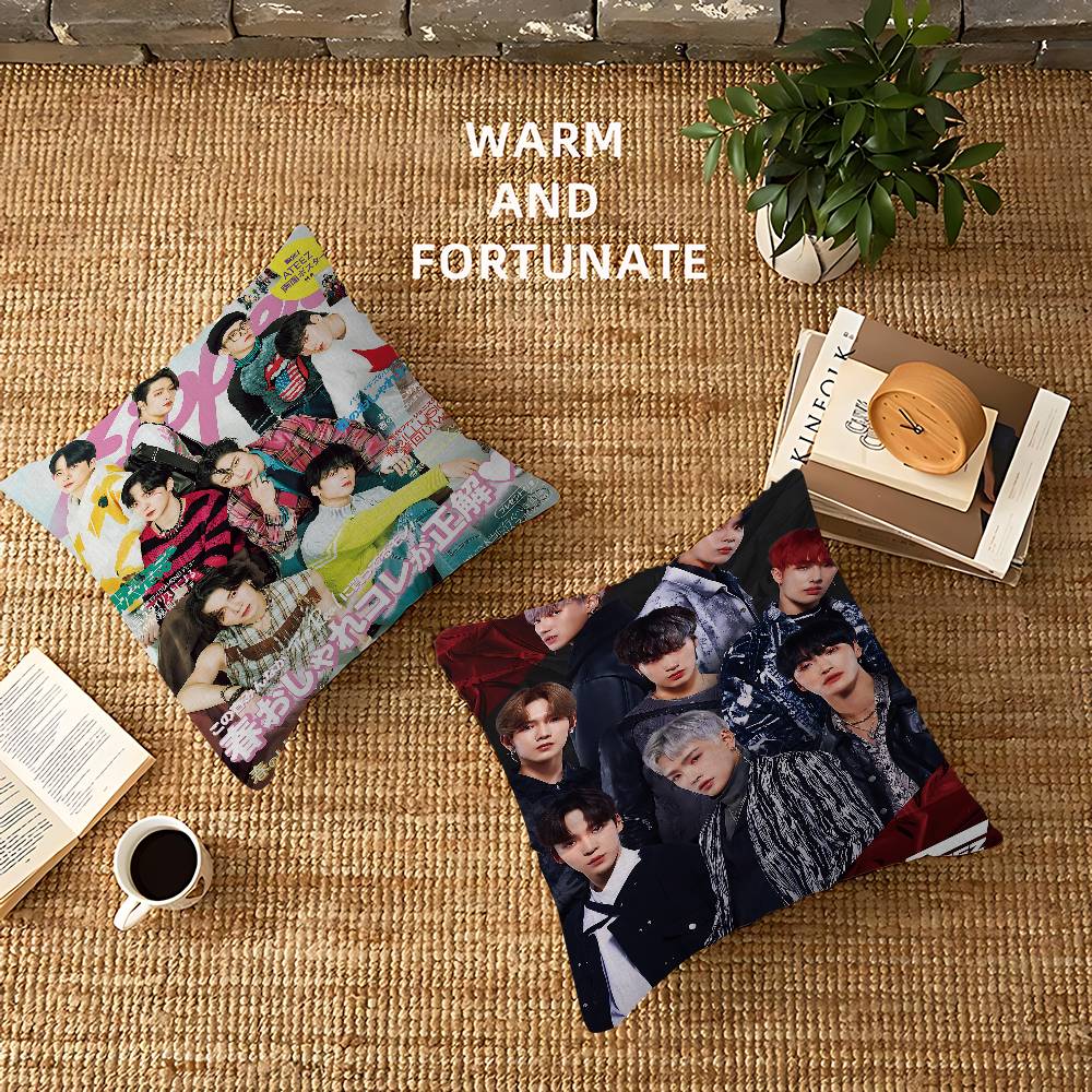 Boy Group A-ATE-EZ Pillow Gifts Home Office Furnishings Bedroom Sofa Car Cushion Cover Case 45x45cm
