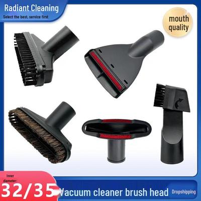 Jenome Vacuum Cleaner Accessories: Round Brush, Square Brush, Brush Head, Sofa Nozzle - Inner Diameter 32