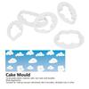 10pcs Cloud Shape Cookie Cutter Set PP Fondant Cutter Creative Cake Cutter  Fondant Decoration