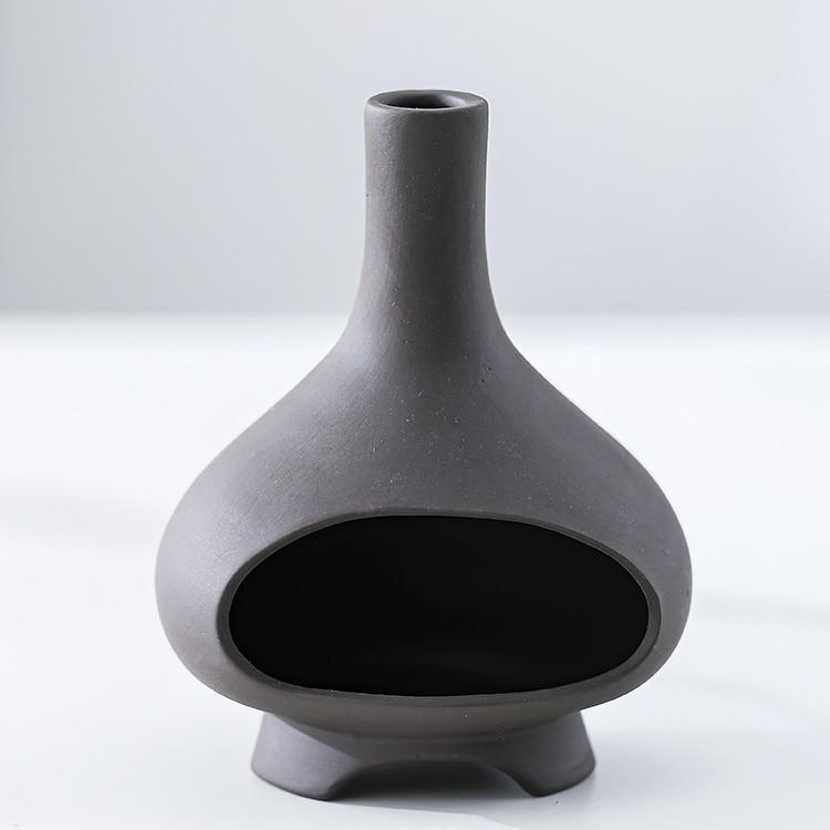 

Ceramic Palo Santo Holder & Sage Burner Incense Holder for Desk Office Fountain Yoga Meditation Living Room Decor чёрный