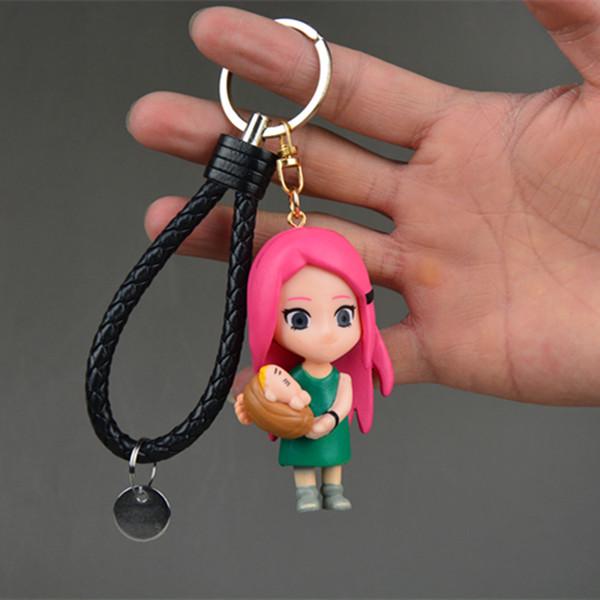 Naruto, Kakashi, Sasuke Ninja Spielzeugfigur Schlüsselanhänger Anhänger Modell Ornament