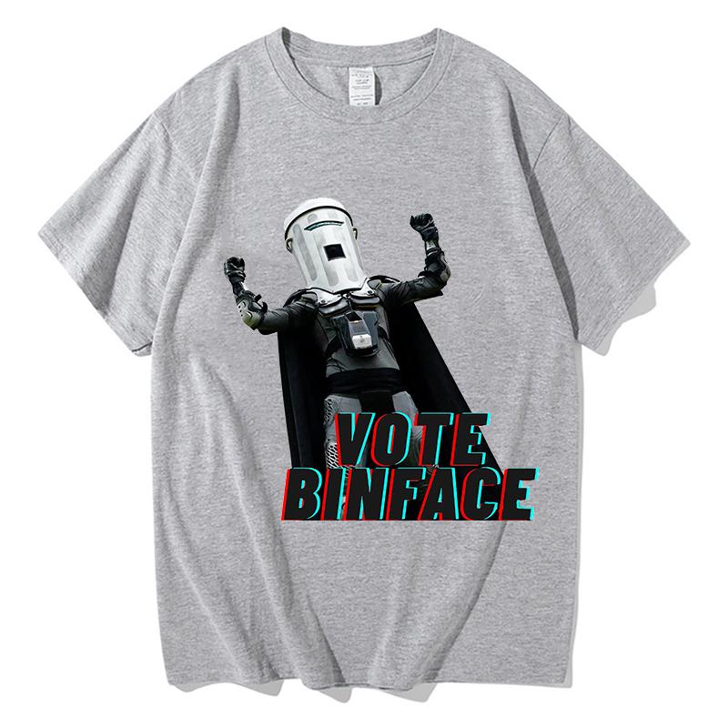 Count Binface Unisexs and Unisex TShirts Pure Cotton Y2K Harajuku Short Sleeve Aesthetic Harajuku Fashion Unisex Summer Streetwear