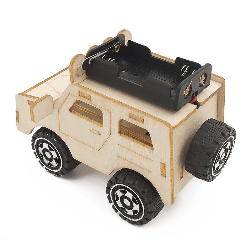 Diy Wooden Science Experiment Kit Educational Toy For Kids Handmade Assembly