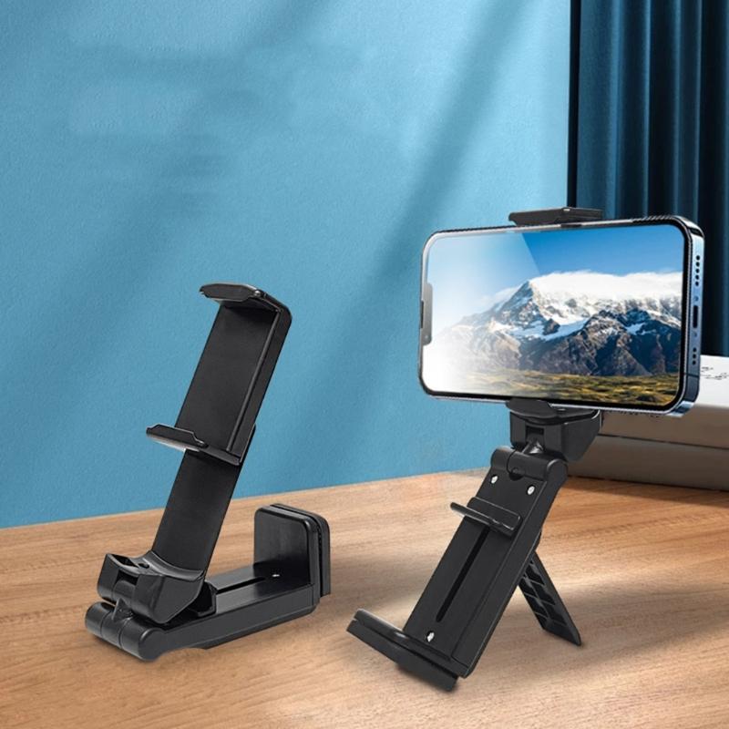 Adjustable Phone Mount with Multi Directional Rotation Travel Phone Holder Stand for Suitcase Desk Travel Accessories