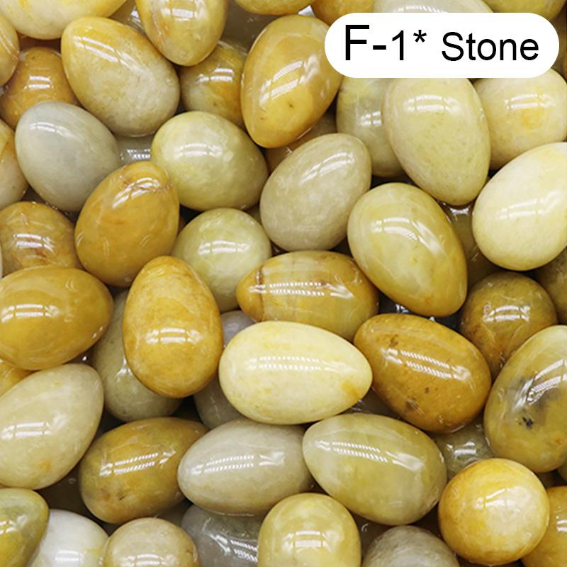 Natural Crystal Stone Ornament Aura Healing Stone Fish Tank Garden Decoration DIY Wood Plate Gravel Chips Chakra Home Decor Gift