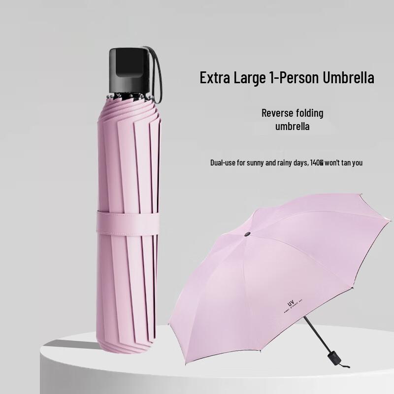 Carderno UV Protection Manual Folding Umbrella