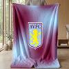 Coperta in Flanella con Stampa Aston Villa, Morbida Calda Leggera Coperta da Divano Letto Campeggio