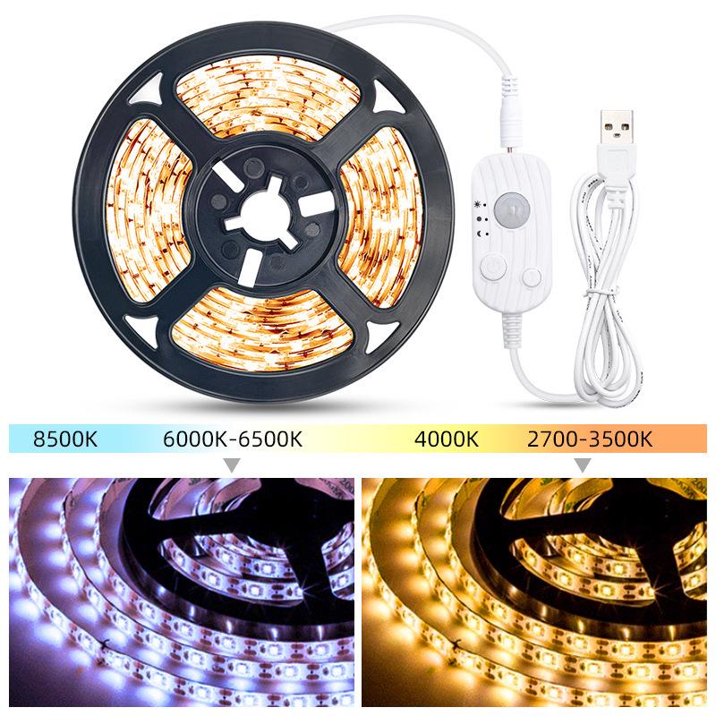 6V Waterproof Smart LED Motion Sensor Light for Cabinets and Stairs