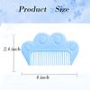 Mini Hair Comb,4 Inch Small Cute Hair Comb For Women Girls Toddlers,2 Pieces Small Travel Pocket Hair Combs Detangling Comb Portable Purse Comb for