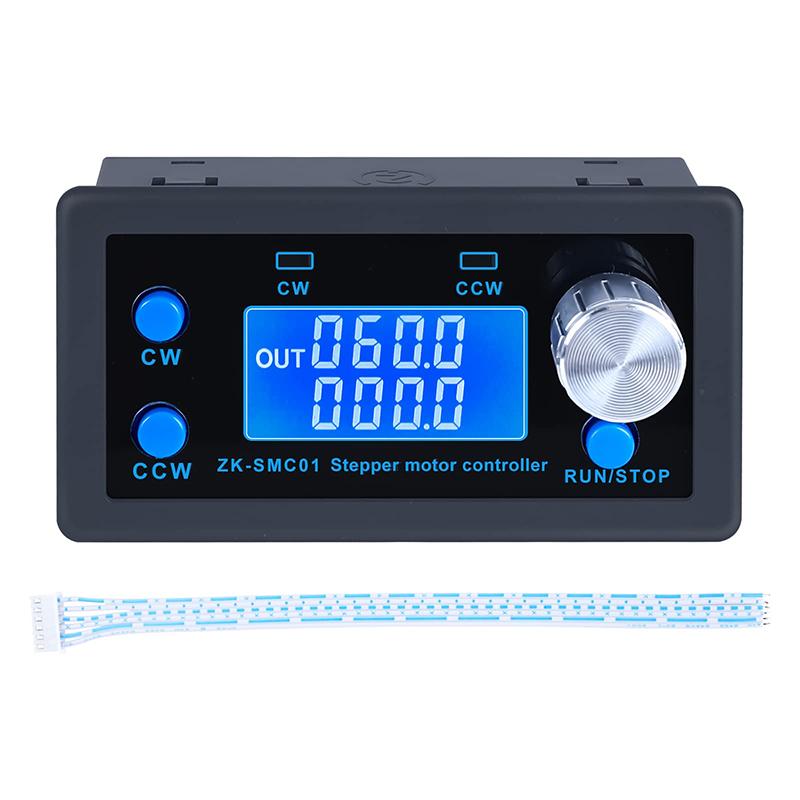 Dc 5-30V Cnc Stepper Motor Controller,Pemenol 1/128 Micro-Step Resolution Forward Reverse Delay Time Angle Speed Adjustable