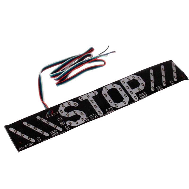 

New 51 LED Motorcycle Rear Tail Stop Brake Turn Signal License Plate Light DRL Lamp