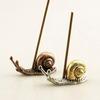 Modern Snail Incense Holder Stick Burner for Countertop, Meditation Room Yoga Studio Minimalist Design