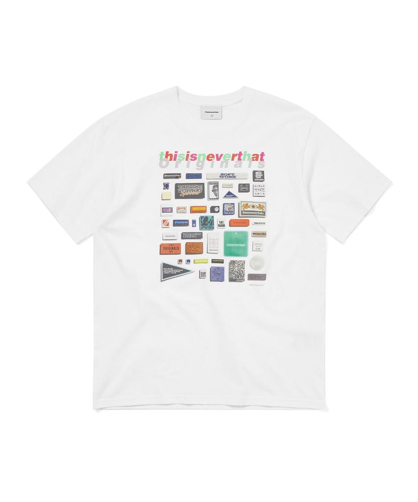 THISISNEVERTHAT Labels Tee White