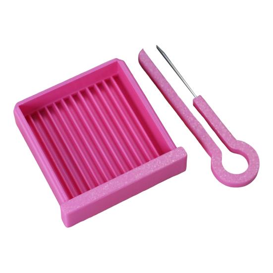 

Bead Tray Set Single Needle Tweezer with Aligner Tray Bead Sorting Tray Set for Bead Art Crafting Beginners And Experts A