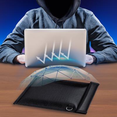 RFID Signal Blocking Bag Fireproof Cell Phone Shielding Pouch Waterproof Car Key Blocker Case for Privacy Protection