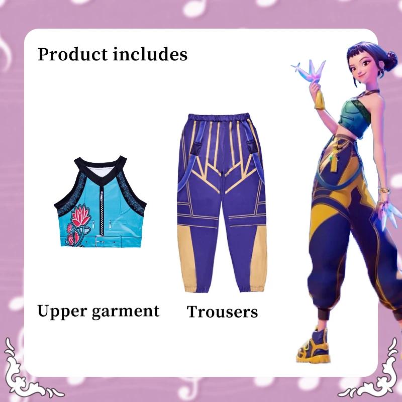 Girls Zoey Cosplay Girl Group Rumi Kids Costume Mira Outfit Favorite Stage Performance Clothes Halloween Animated Movie Dress Up