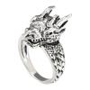 Men's Dragon Head Rings With Nordic Designs Durable Stainless Steel Rings Jewelry Accessory For Fashion Enthusiasts