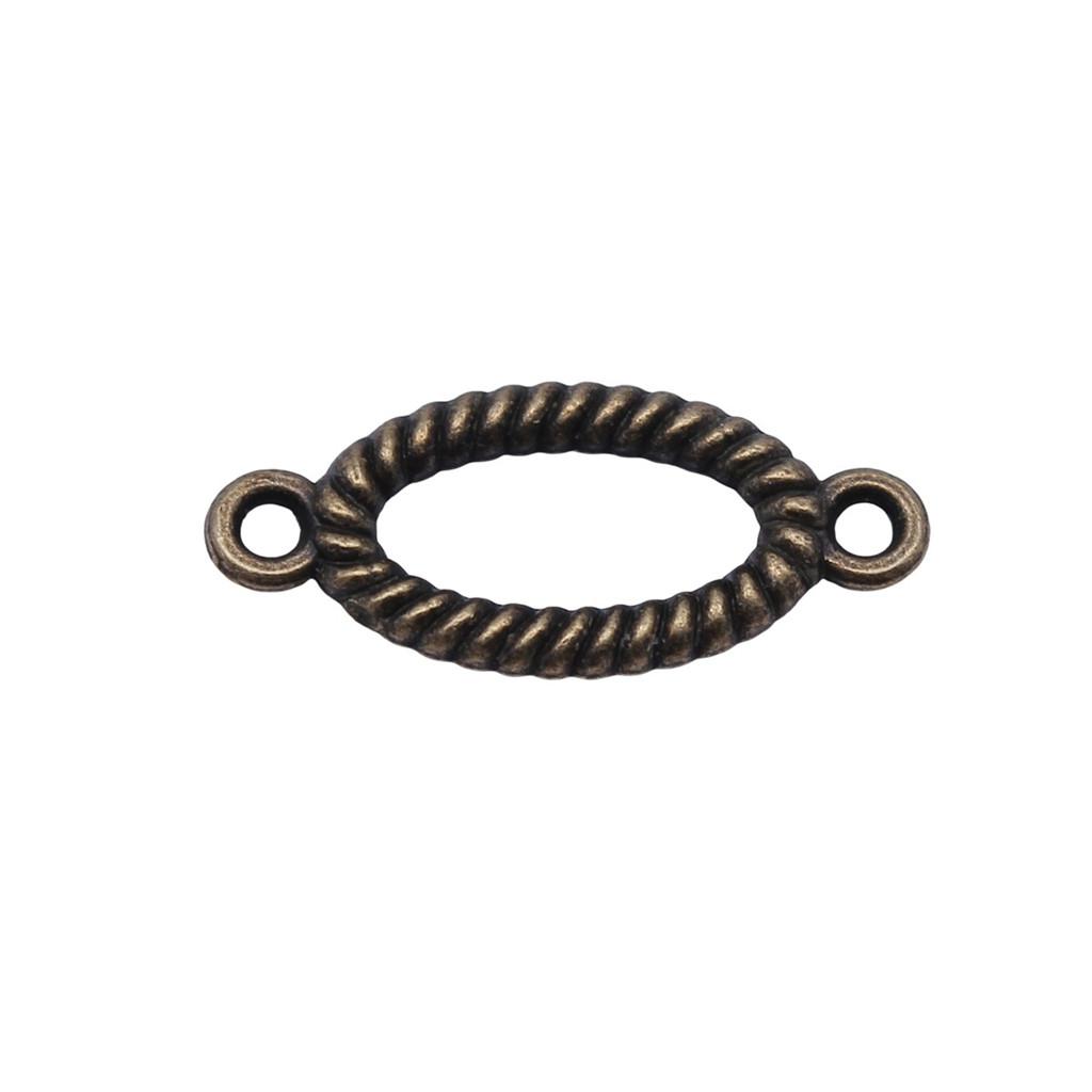

Geometric Connector Openwork Triangle Jewelry For Bracelet Making Materials A07-10pcs-20x9mm