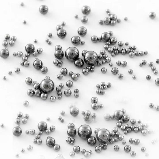 Margele 3D metal argintiu si aur negru