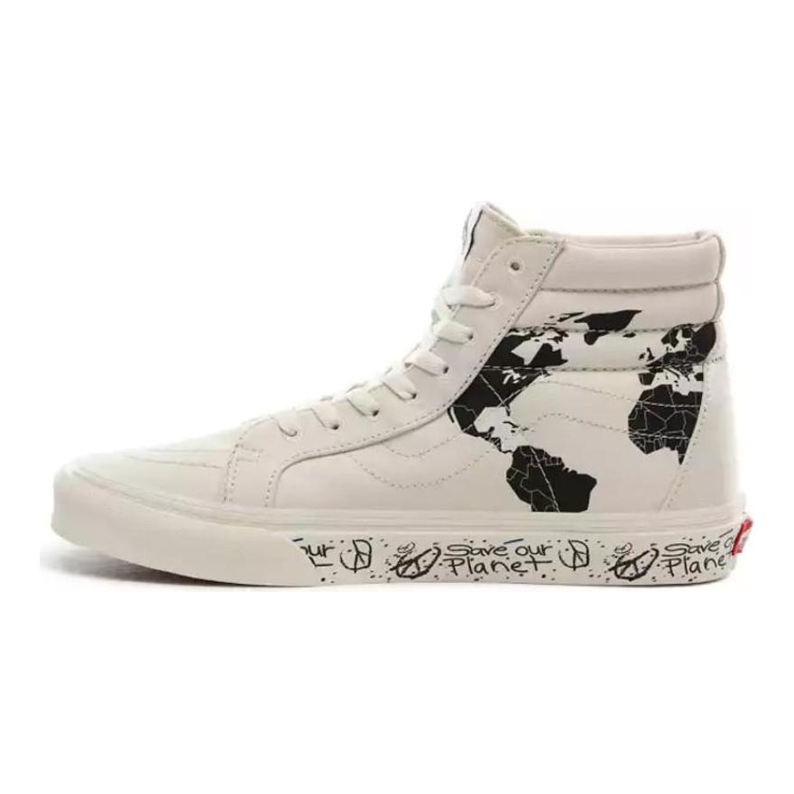 Vans Save Our Planet X Sk8 Hi Reissue 'White Black' Vans VN0A4BV8TGP