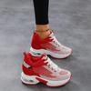 Women's Lightweight Breathable Running Shoes - Air Cushion & Shock Absorption, Soft Sole, Casual Spring/Autumn Style