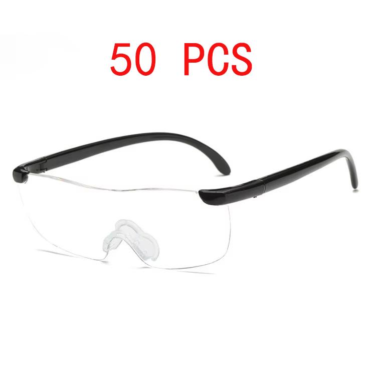 300% Magnifying Glasses Reading Magnifying Glasses, Portable Reading Magnifier with Glasses Case for Close Work, Anti-Blue Light