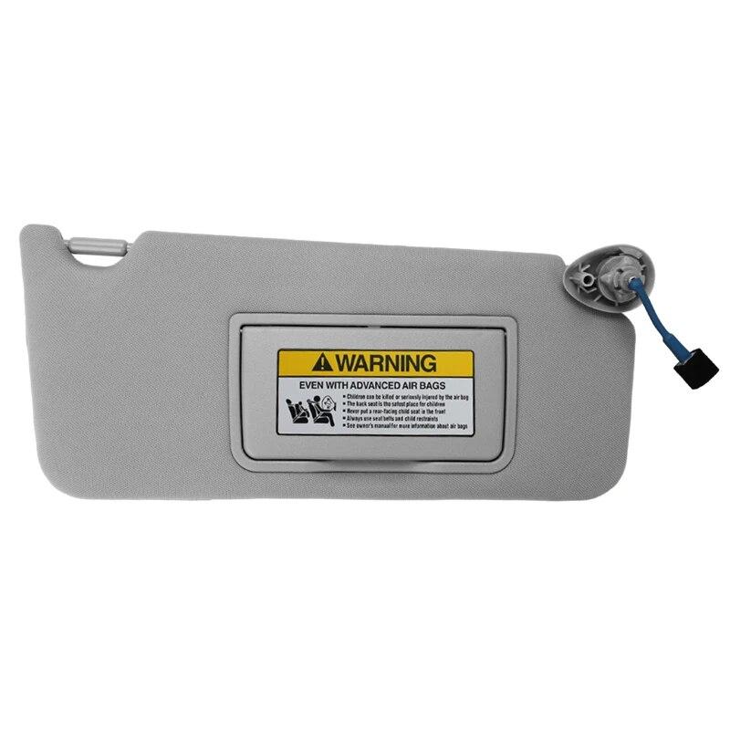 

Солнцезащитный козырек слева и справа со стороны водителя, со стороны пассажира, автомобильный солнцезащитный козырек для Honda Accord Coupe Sedan 2008-2012 Crosstour 2010-2012 Grey Right