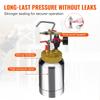 Spray Paint Pressure Pot Tank, 2L/0.5gal Lightweight Air Paint Pressure Pot, 1.8mm Nozzle Spray Paint Gun 3m Hoses for Home Decoration Architecture