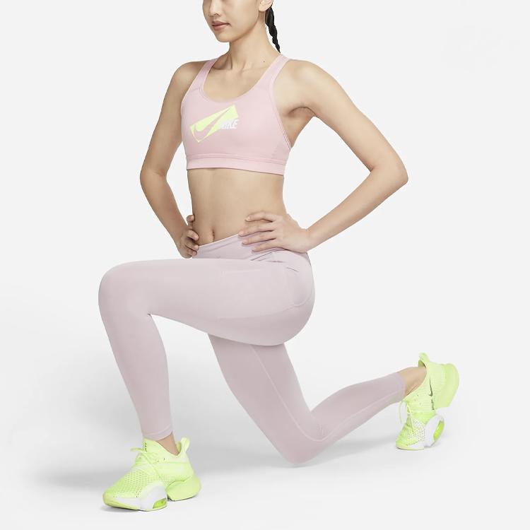 Nike Dri-FIT Impact High-Intensity Support Quick-Dry Sports Bra Women Underwear Pink CZ4448-630