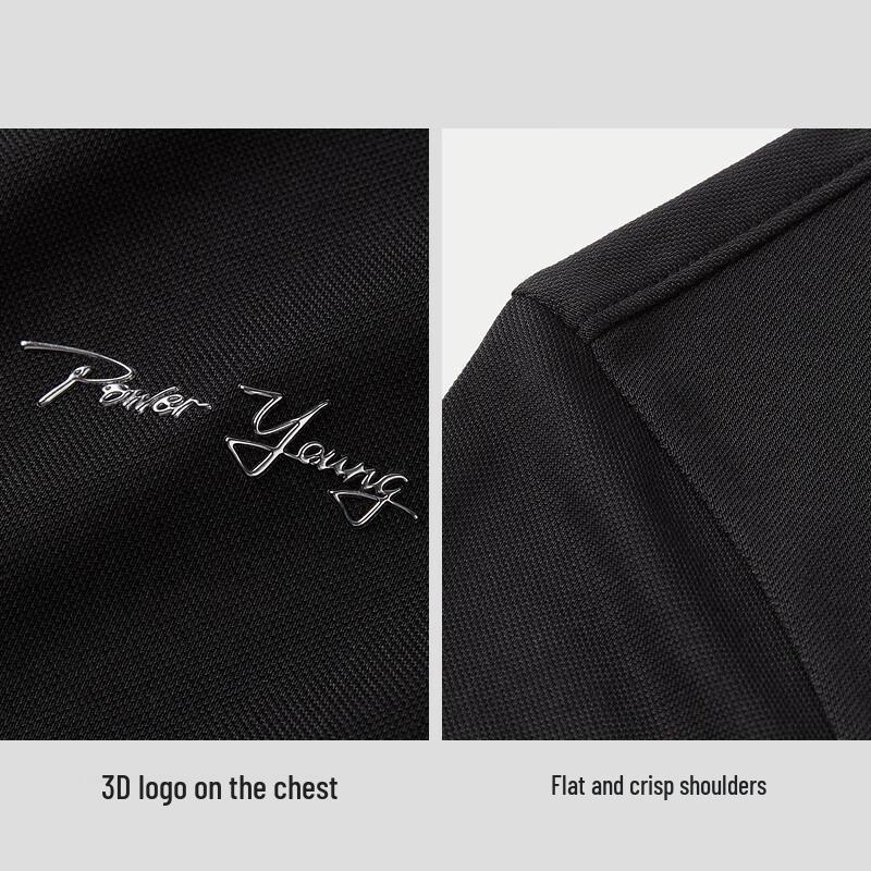 HLA Men's Cool-Touch Moisture-Wicking Solid Polo Shirt