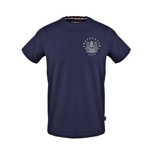 Aquascutum Mens Jersey Crew Neck T-Shirt
