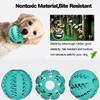 Natural Rubber Pet Dog Toys Dog Chew Toys Tooth Cleaning Treat Ball Extra-tough Interactive Elasticity Ball for Pet Accessories