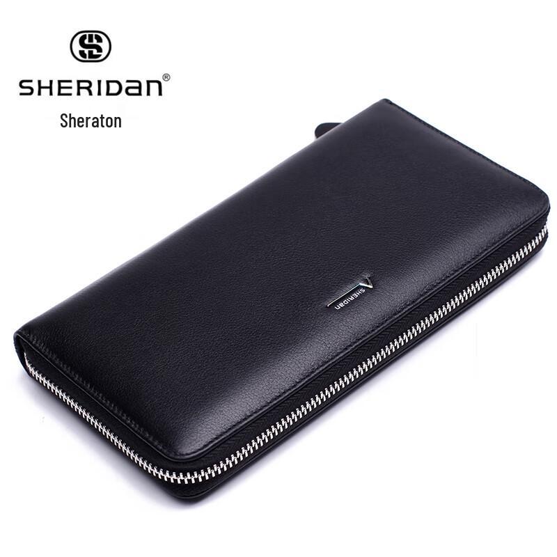 Мужская кожаная сумка-клатч Sheraton